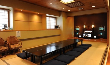 豊田市の葬儀会館葬場殿第一式場の和室