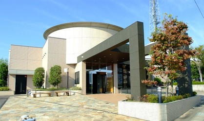 豊田市の葬儀会館葬場殿第二式場の外観